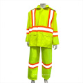 High visibility  orange construction safety reflective waterproof jacket